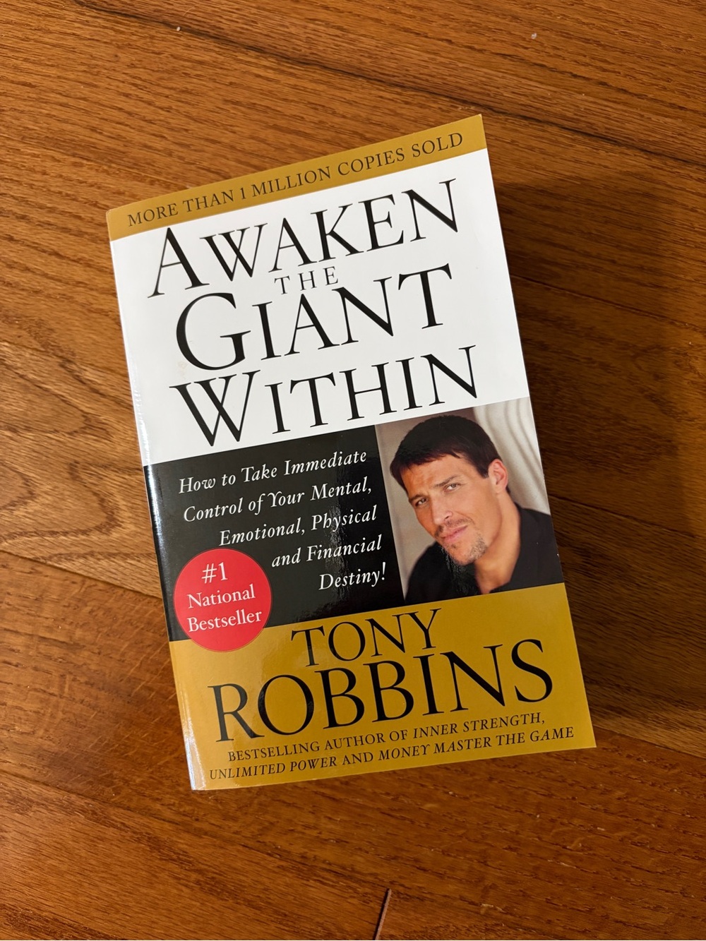 Awaken the Giant Within by Tony Robbins - self help book